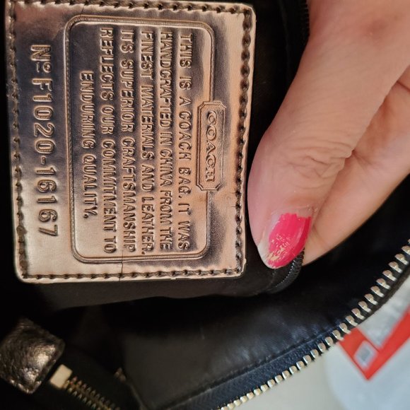 Coach Poppy Signature C's Shoulder Bag Purse c - Picture 14 of 14